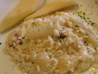 Risotto con pere e gorgonzola