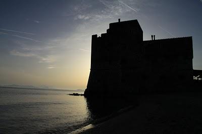 il calar del sole su Torre Mozza