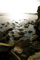 il calar del sole su Torre Mozza