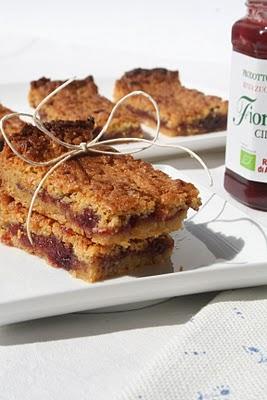 Almond Cherry Bars