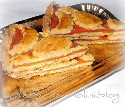 Crostata con farina di riso