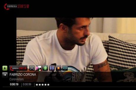 Coronastars.twww.tv è questo il nuovo canale di gossip di Fabrizio Corona