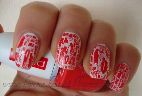 Pupa Nail Art Kit WHITE&POP; CORAL