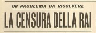 (1963) La Censura della RAI