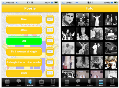 Giovanni Paolo II: l'applicazione più completa presente nell'AppleStore