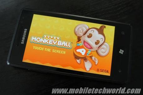 supermonkeyball wp7 Disponibile Super Monkey Ball per Windows Phone 7