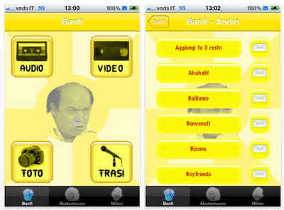 iComici 1: la prima applicazione dedicata ai grandi comici Italiani per iPhone iComici 1: la prima applicazione dedicata ai grandi comici Italiani per iPhone