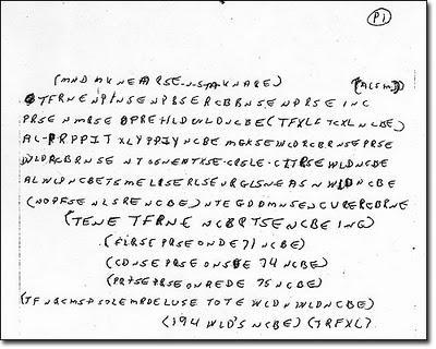 FBI chiede aiuto per misterioso testo in codice codice McCormick