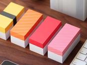 Sushi memo blocks