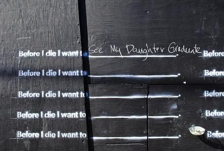 Before I die I want to write on a wall