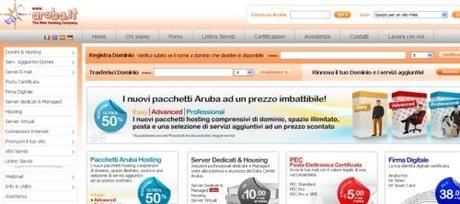 registrazione domini, hosting, server