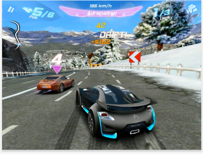 Asphalt 6 HD: si aggiorna con diverse novità per iPad 2 versione 1.2.6