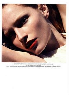 Katrin Thormann in Dolce & Gabbana su Harper’s Bazaar UK Maggio 2011