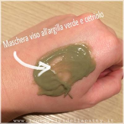 Maschera viso #16 all'argilla verde e cetriolo