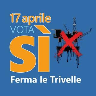 VOTIAMO SI’ ALL’ABROGAZIONE DELLA LEGGE SULLE TRIVELLAZIONI!