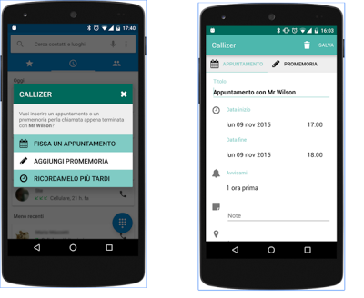 Callizer App: l' app per fissare gli appuntamenti