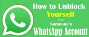 How To Unblock Yourself From Someone WhatsApp Account Here’s How