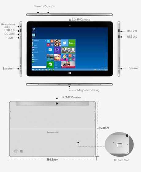 Caratteristiche e opinioni sul Jumper EZPad 5s: il Tablet simile al Surface di Microsoft al prezzo più basso