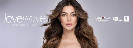 Iveta Mukuchyan portabandiera dell'Armenia all'Eurovision Song Contest 2016