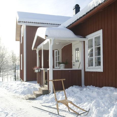 Una fresca e moderna casa svedese