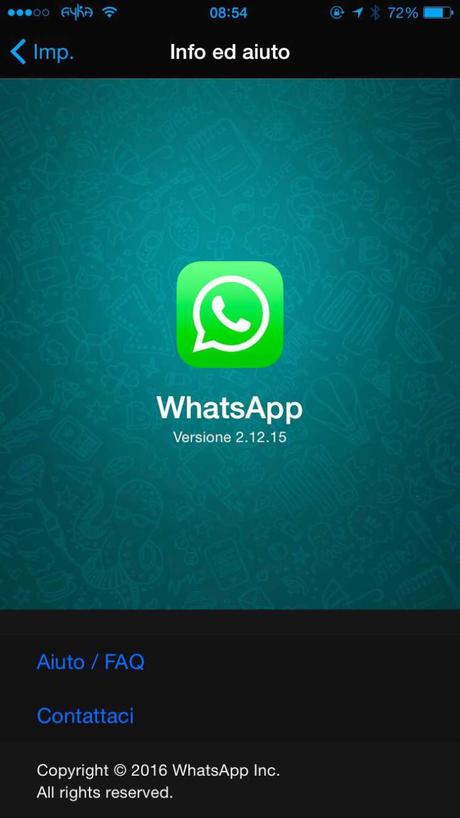 WhatsApp per iOS si aggiorna correggendo alcuni bug e con il supporto ai media [Aggiornato x13 Vers. 2.12.16]