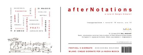 Made4Art - Invito afterNotations