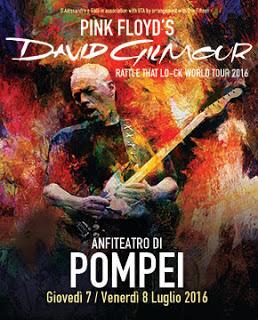 david gilmour - pompei - 2016