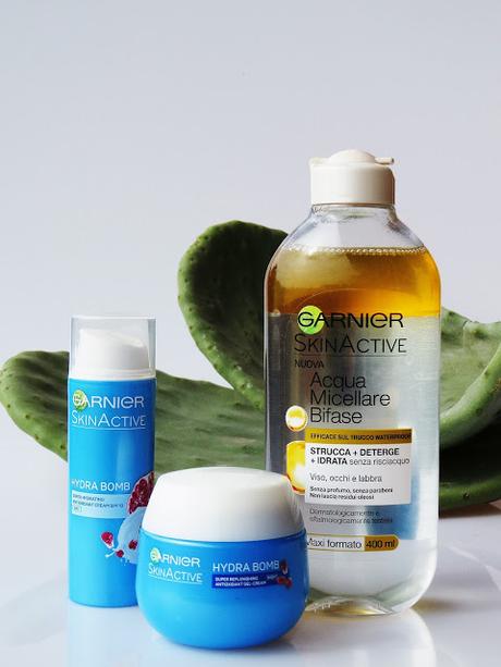 Garnier SkinActive Hydra Bomb e Acqua Micellare bifase