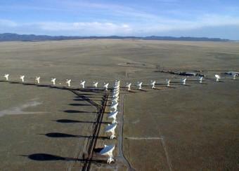 Il radiotelescopio Karl G. Jansky Very Large Array (VLA) in New Mexico (USA). Crediti: NRAO/AUI