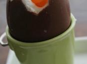 Uova cioccolato ripiene panna Cream filled chocolate Easter Eggs