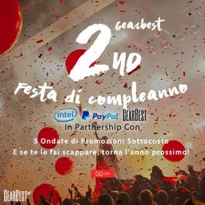 Sconti GearBest Anniversario