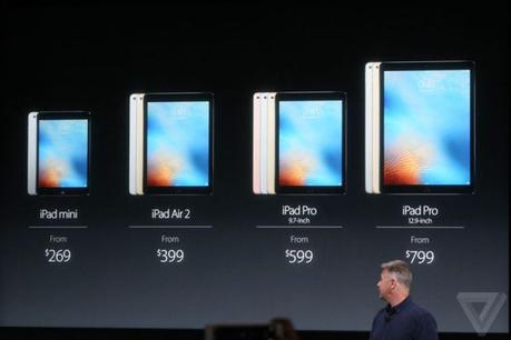Evento Apple 21 Marzo – Ecco a voi l’ iPad Pro da 9.7 pollici [Aggiornato x1, prezzi in Italia e possibile rilascio]