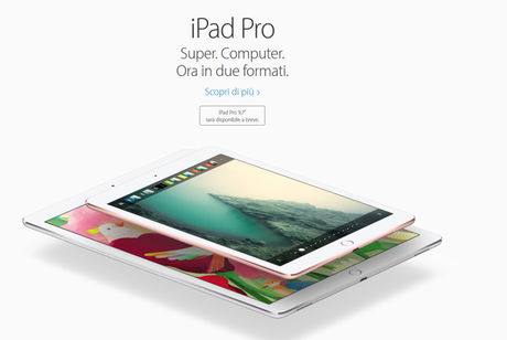 Apple Event 21 Marzo – Presentazione dell’ iPad Pro da 9.7 pollici [Aggiornato x1, prezzi in Italia a breve anche il rilascio]