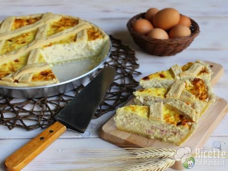 Pastiera salata di grano