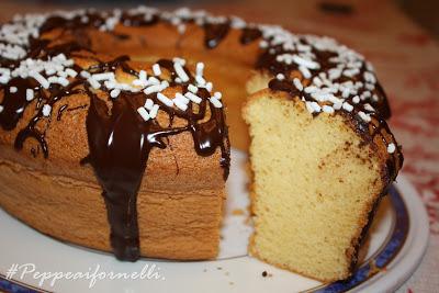 Ciambella Fluffosa - Chiffon cake agli agrumi.