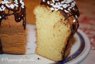 Ciambella Fluffosa - Chiffon cake agli agrumi.