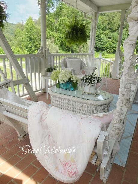 Shabby chic style a casa di Melanie