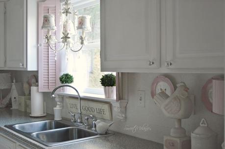 Shabby chic style a casa di Melanie