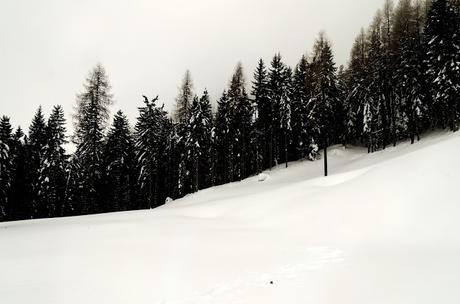 Nel bianco a malga Rauna