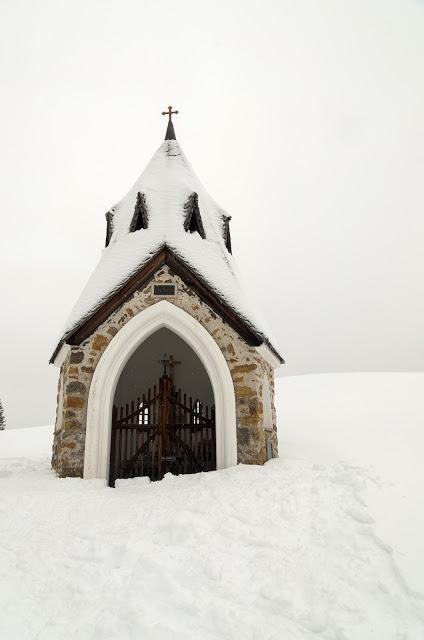 Nel bianco a malga Rauna