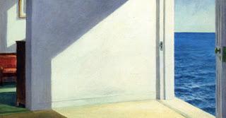 Stanze in riva al mare di Edward Hopper (1951)Paradossale...