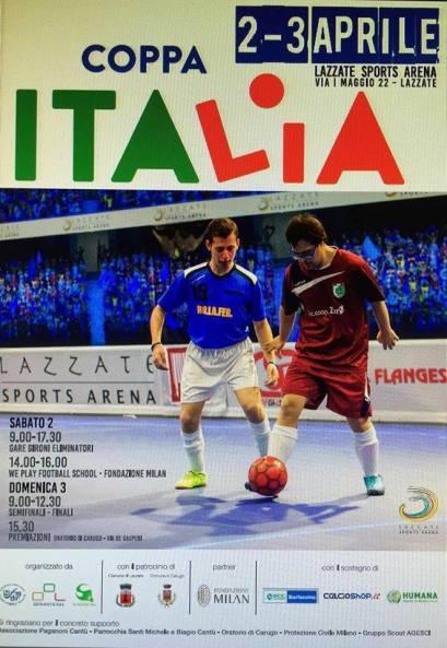 Coppa Italia 2016: un calcio alla disabilità mentale Coppa Italia 2016: un calcio alla disabilità mentale