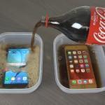 iPhone 6S Plus immerso e congelato nella Coca Cola iPhone 6S Plus immerso e congelato nella Coca Cola