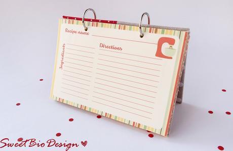 Master: Ricettario con schede - Recipe book with cards DIY Master: Ricettario con schede - Recipe book with cards DIY