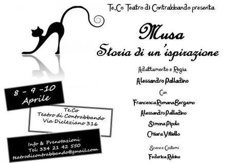 NAPOLI: MUSA. STORIA DI UN’ISPIRAZIONE | Te.Co. Teatro di Contrabbando musa