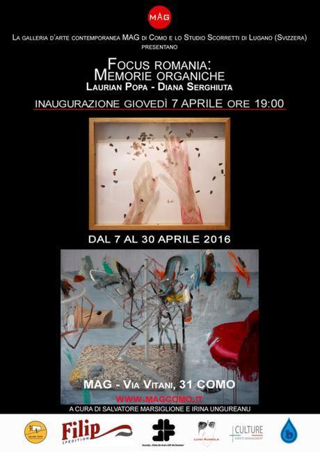 COMO: Focus Romania: memorie organiche | Mostra Personale di Laurian Popa e Diana Serghiuta focus_romania_memorie_organiche