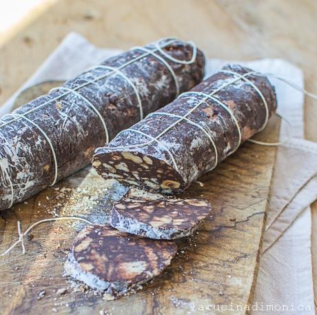 SALAME DI CIOCCOLATO (senza uova) SALAME DI CIOCCOLATO (senza uova)