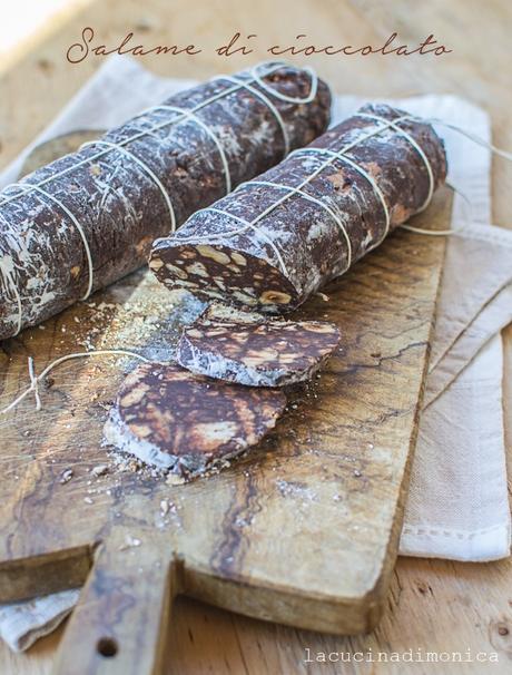 SALAME DI CIOCCOLATO (senza uova) SALAME DI CIOCCOLATO (senza uova)