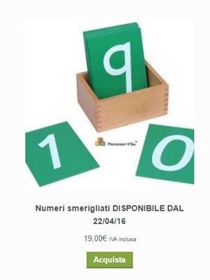 materiale montessori materiale montessori acquisto online