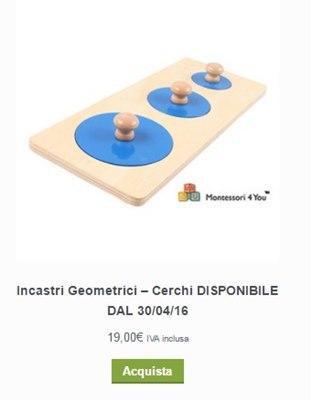 materiale montessori materiale montessori acquisto online